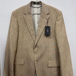 Tan Blazer by Perry Ellis